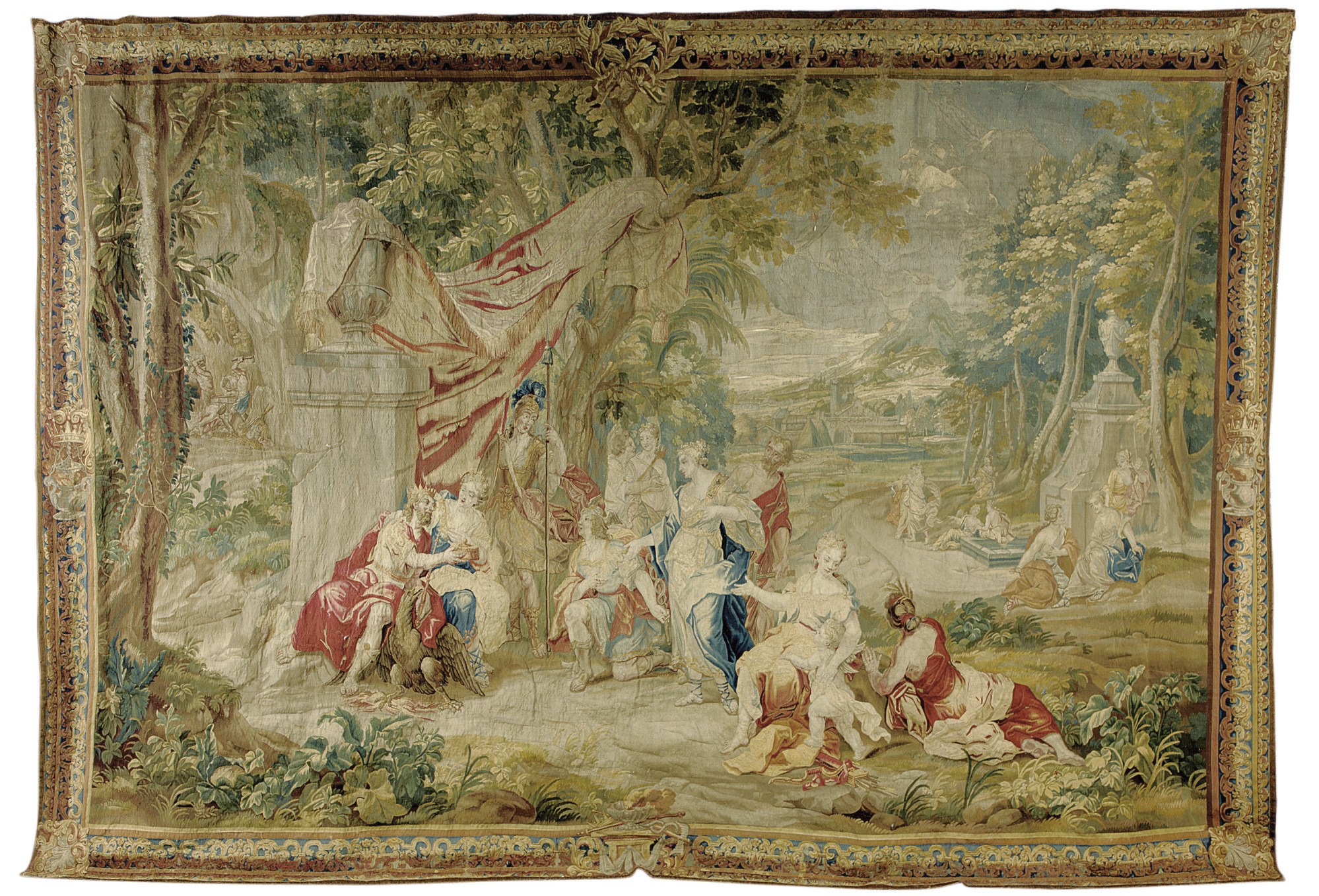 A FLEMISH MYTHOLOGICAL TAPESTRY