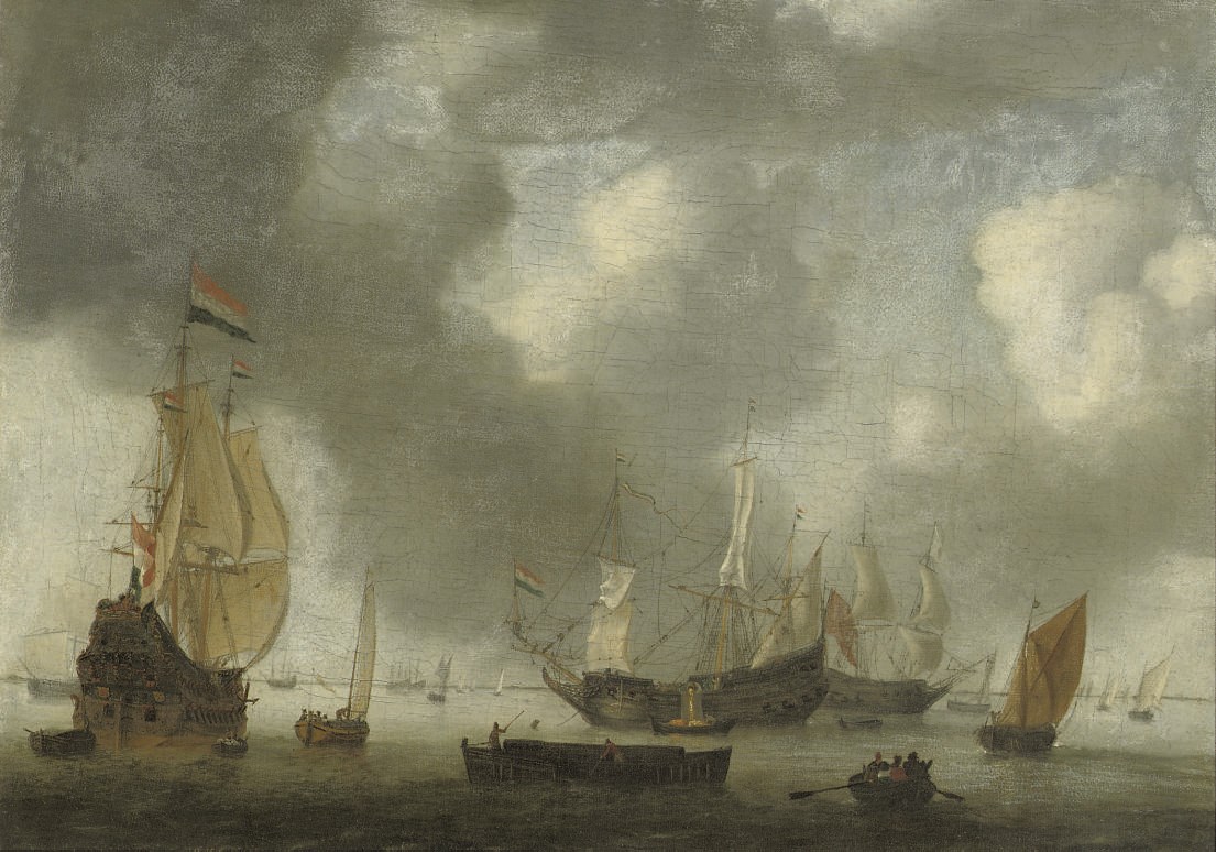 Circle of Reinier Nooms, called Zeeman (Amsterdam c. 1623-1664)