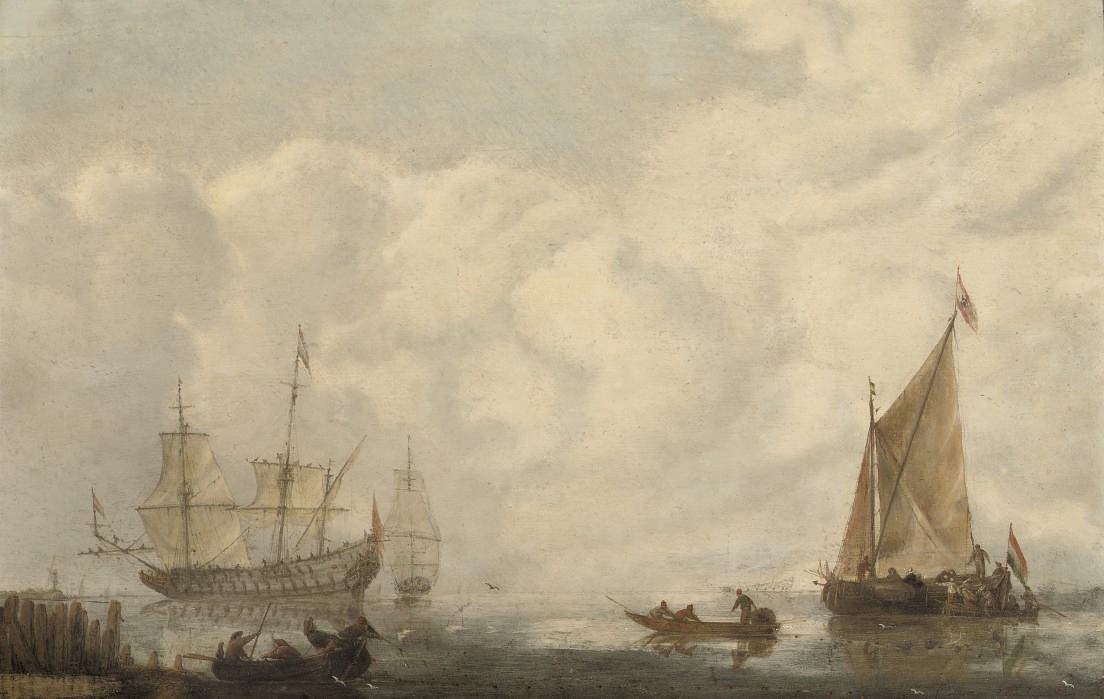 Circle of Willem van de Velde II (Leiden 1633-1707 London)