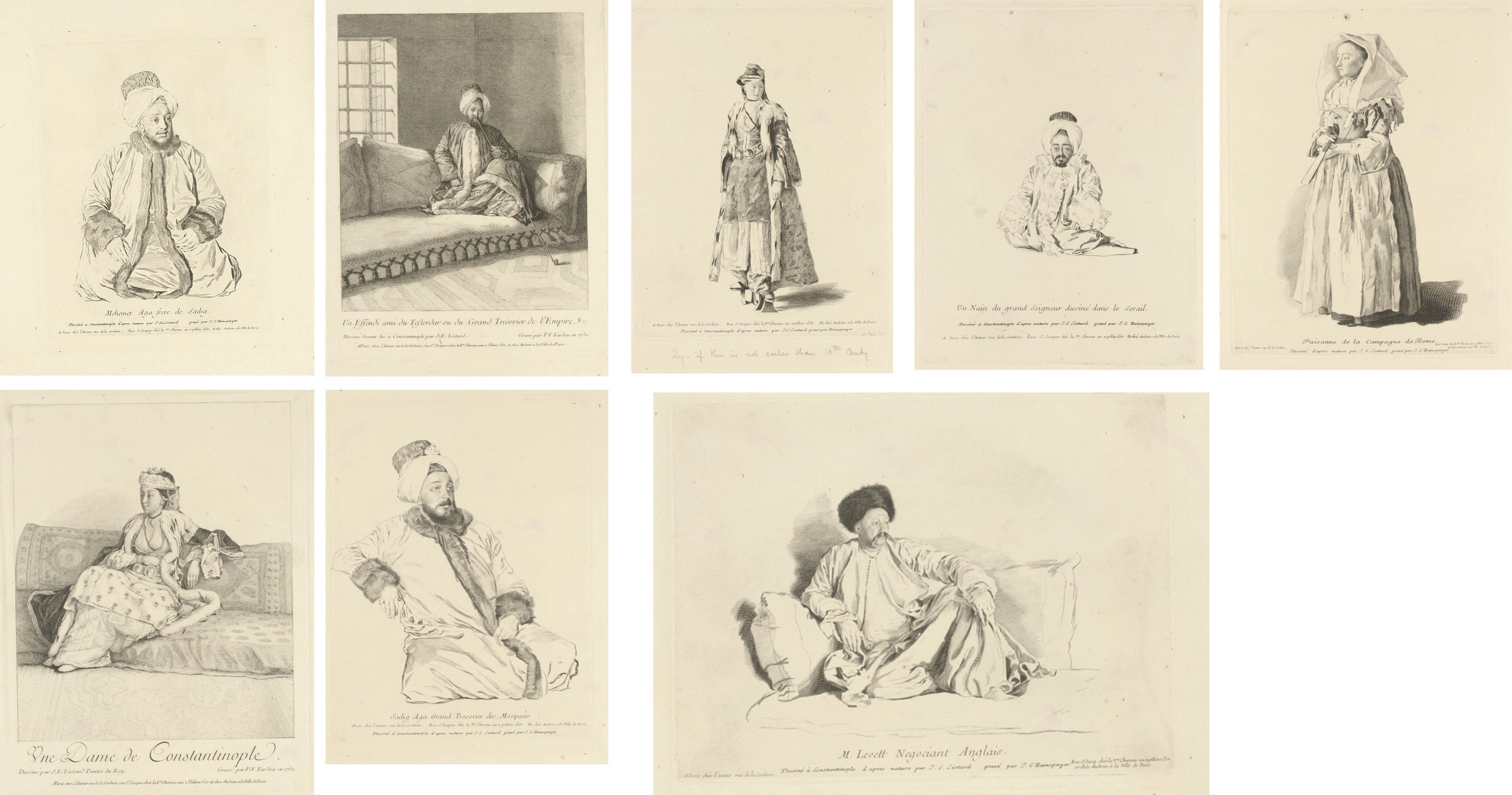 J. C. Reinsperger and P. F. Tardieu after Jean Etienne Liotard