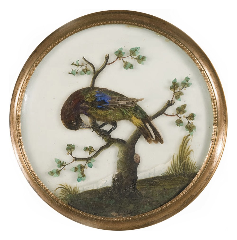 MEDAILLON DU MILIEU DU XIXEME SIECLE
