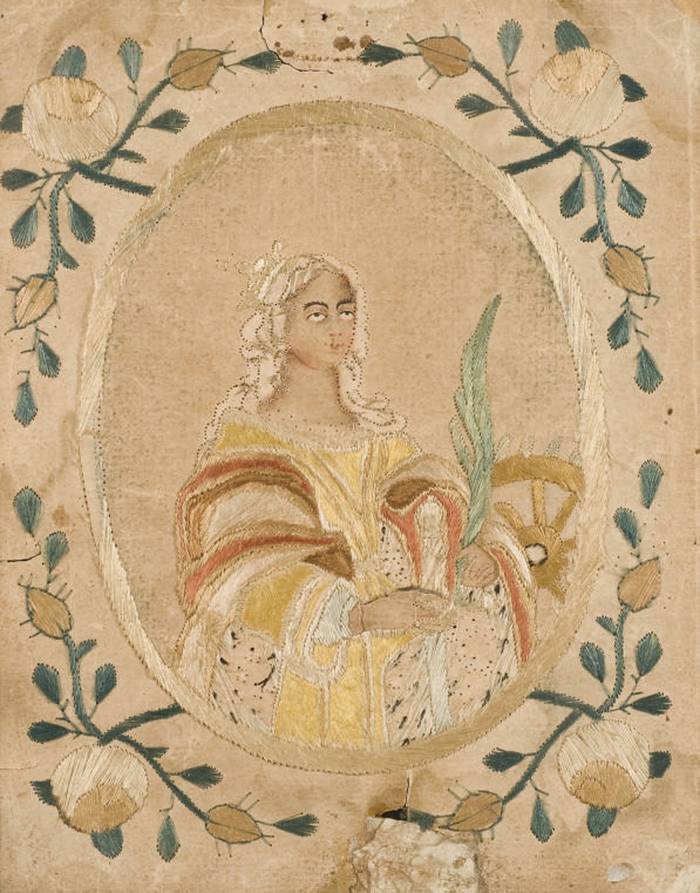 BRODERIE DU XIXEME SIECLE