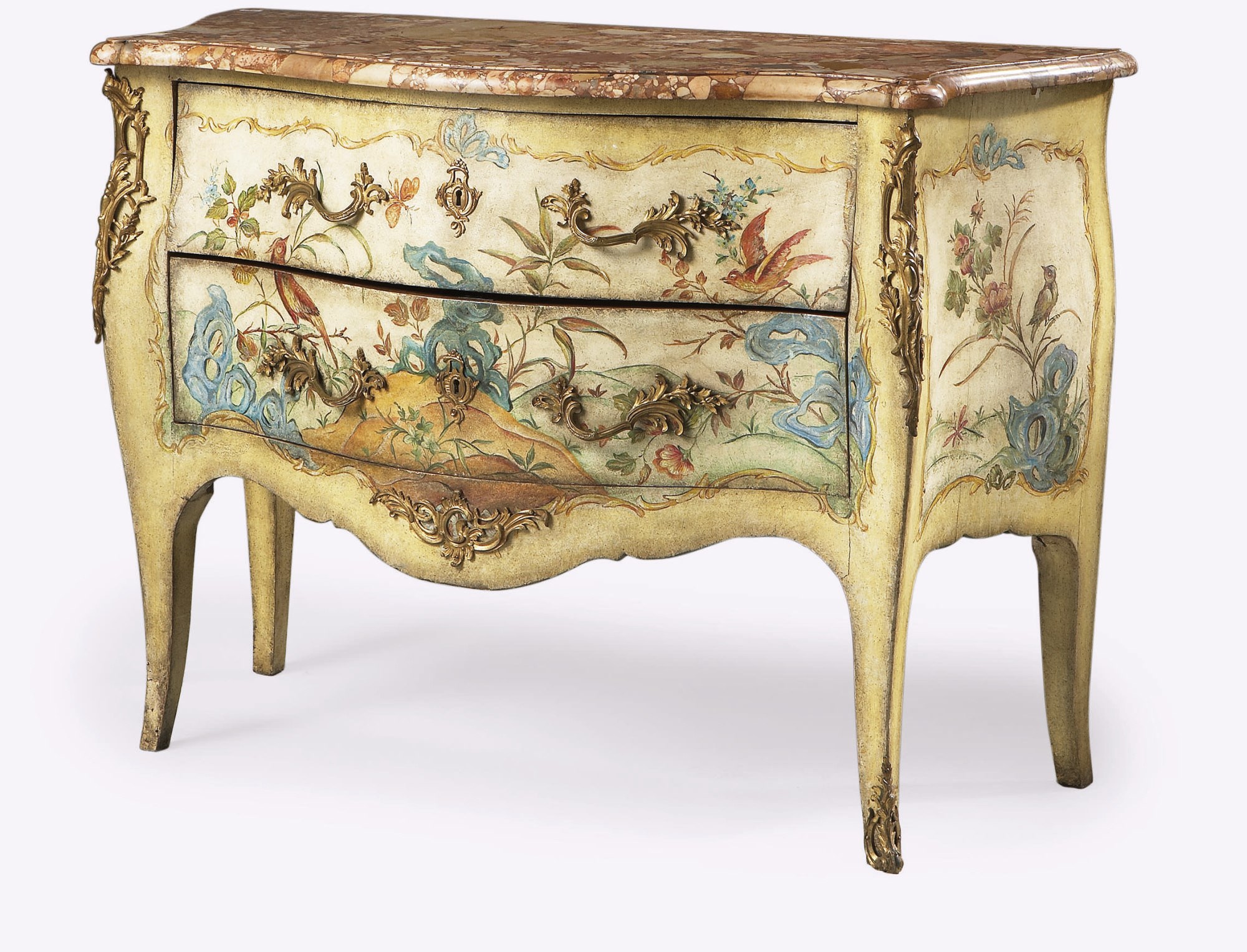 COMMODE DE STYLE LOUIS XV