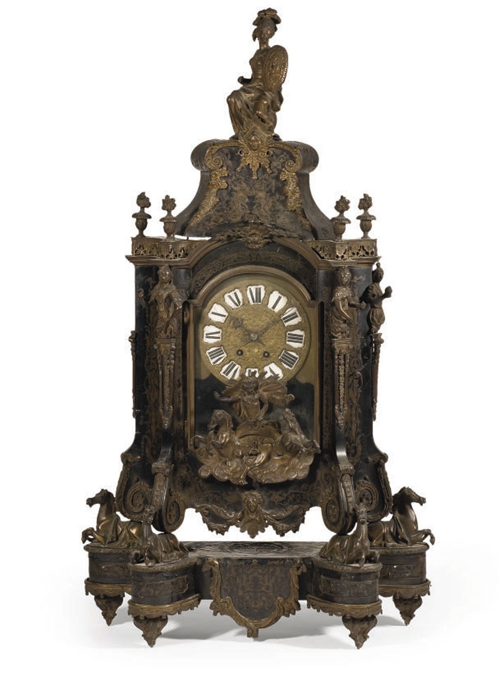 PENDULE DE STYLE LOUIS XIV