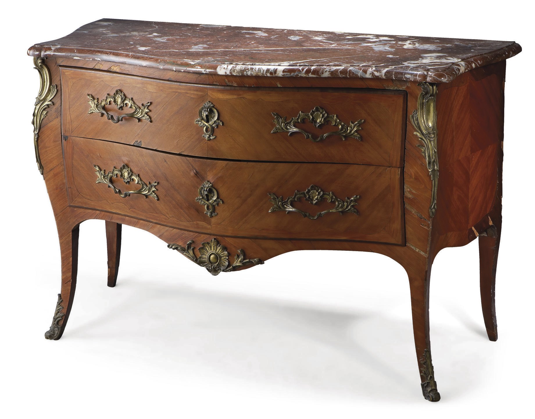 COMMODE D'EPOQUE LOUIS XV