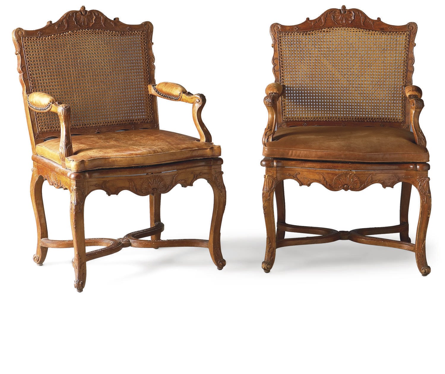 PAIRE DE FAUTEUILS D'EPOQUE REGENCE