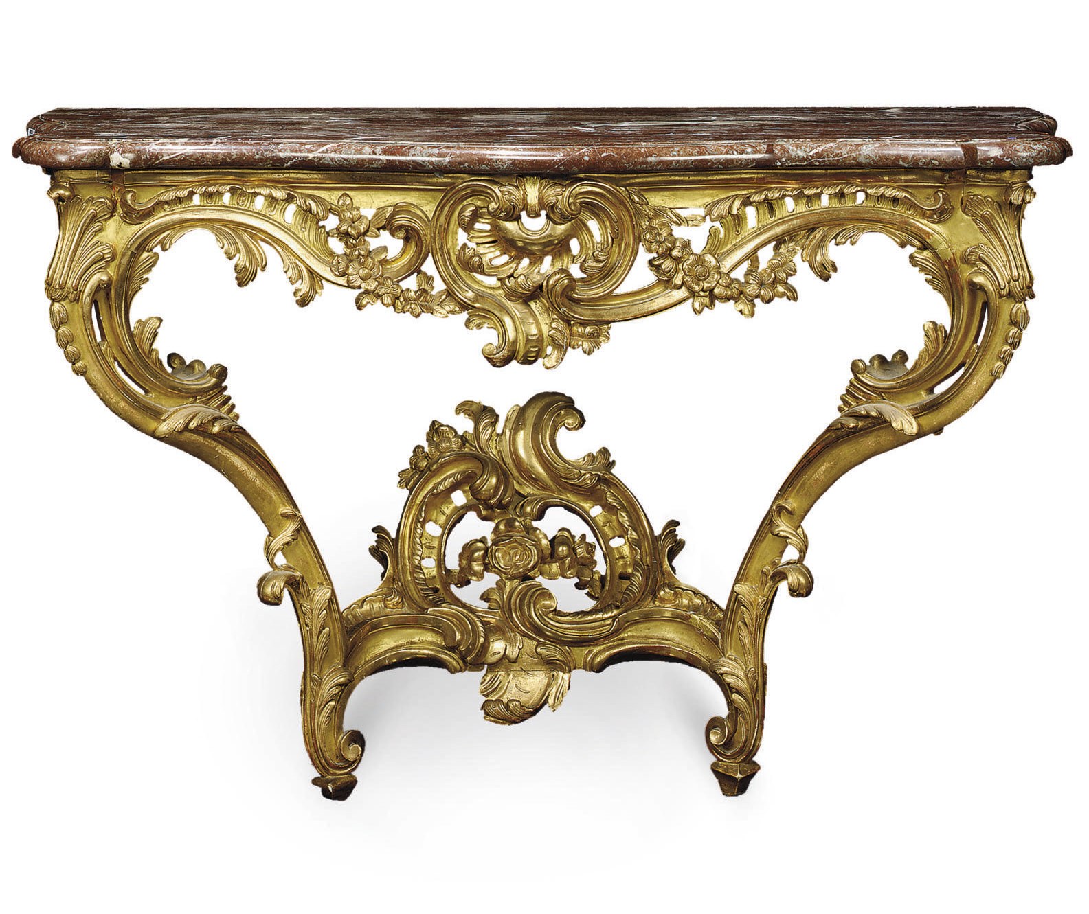 CONSOLE D'EPOQUE LOUIS XV