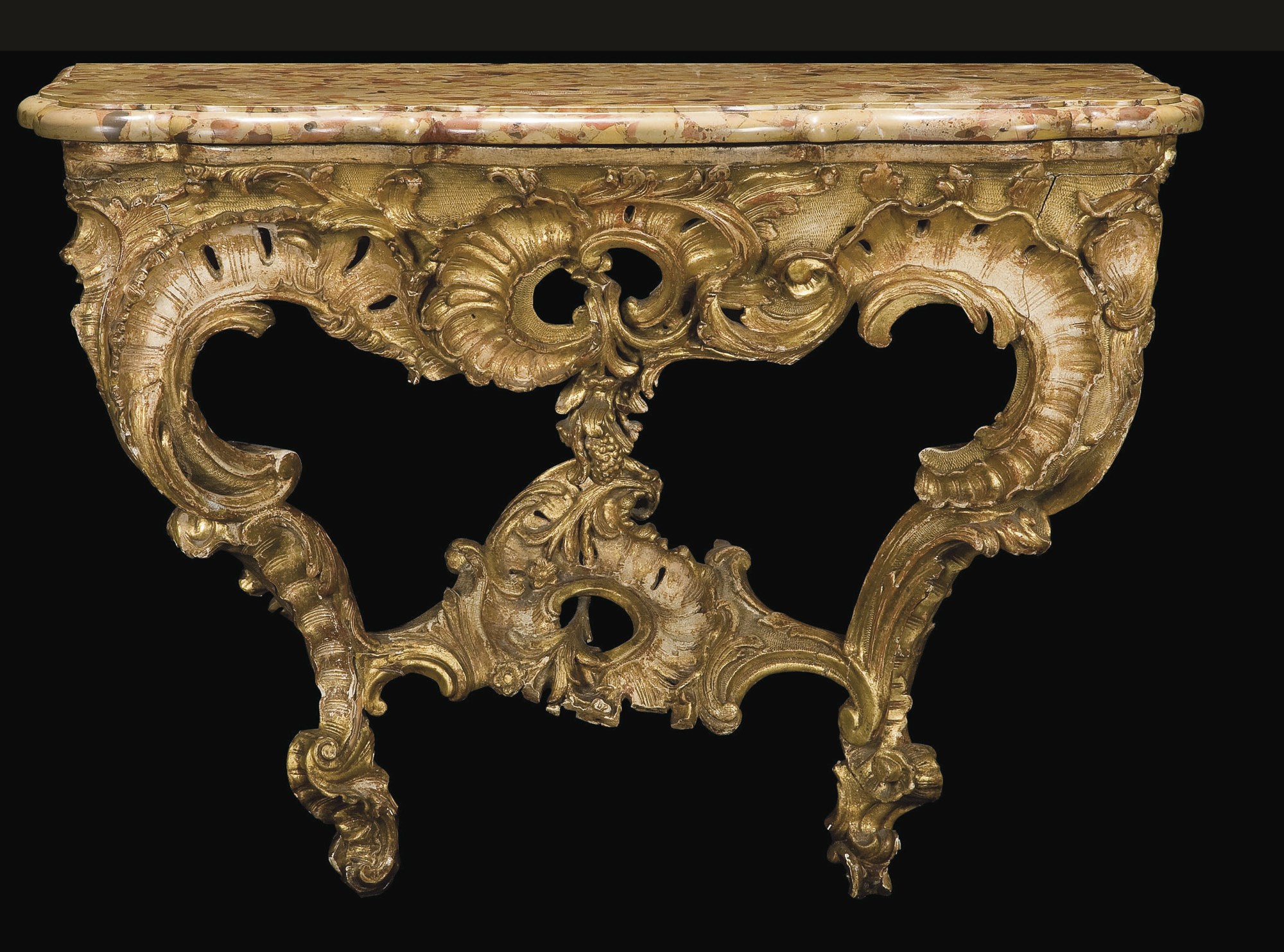 CONSOLE DE STYLE LOUIS XV