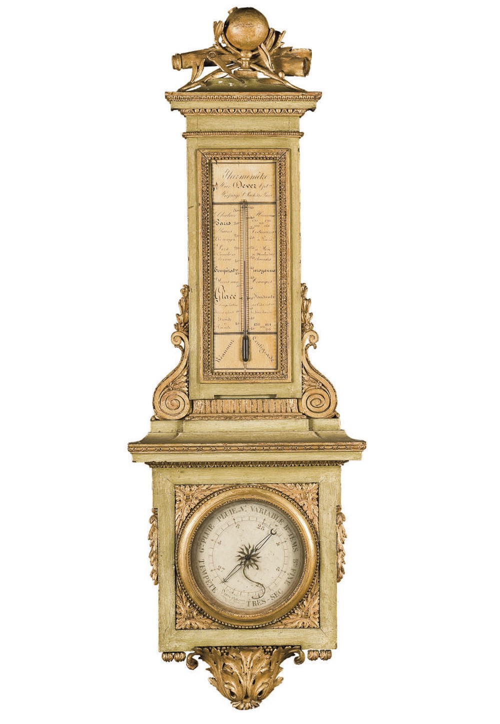BAROMETRE D'EPOQUE LOUIS XVI