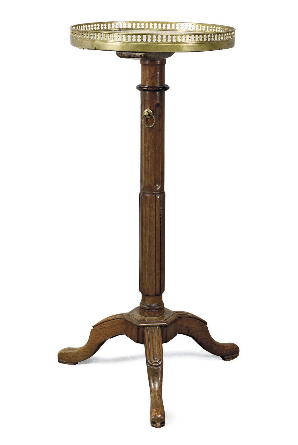 GUERIDON A CREMAILLERE D'EPOQUE LOUIS XVI