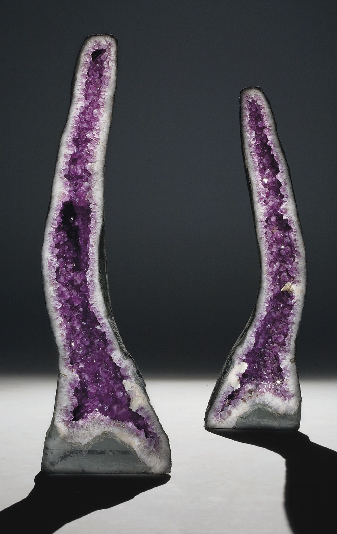 PAIRE D'AMETHYSTES