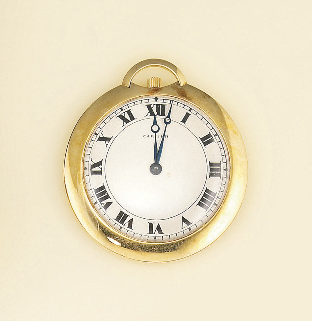 A dress watch, by Cartier