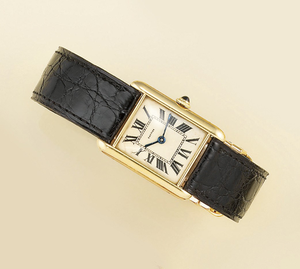 A "Tank" wristwatch, by Cartier