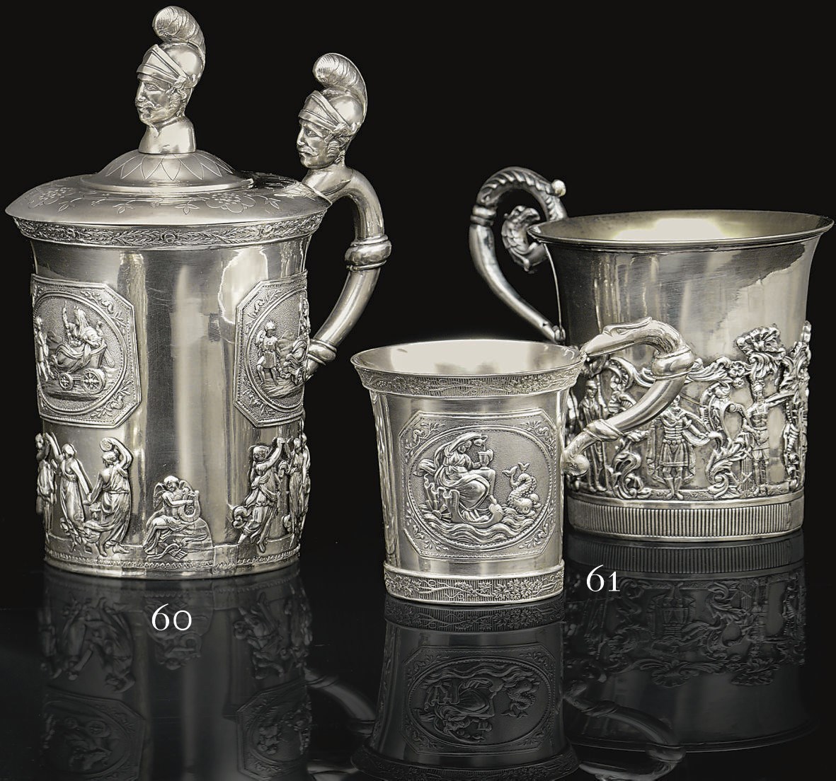 A Silver-Gilt Handled Cup