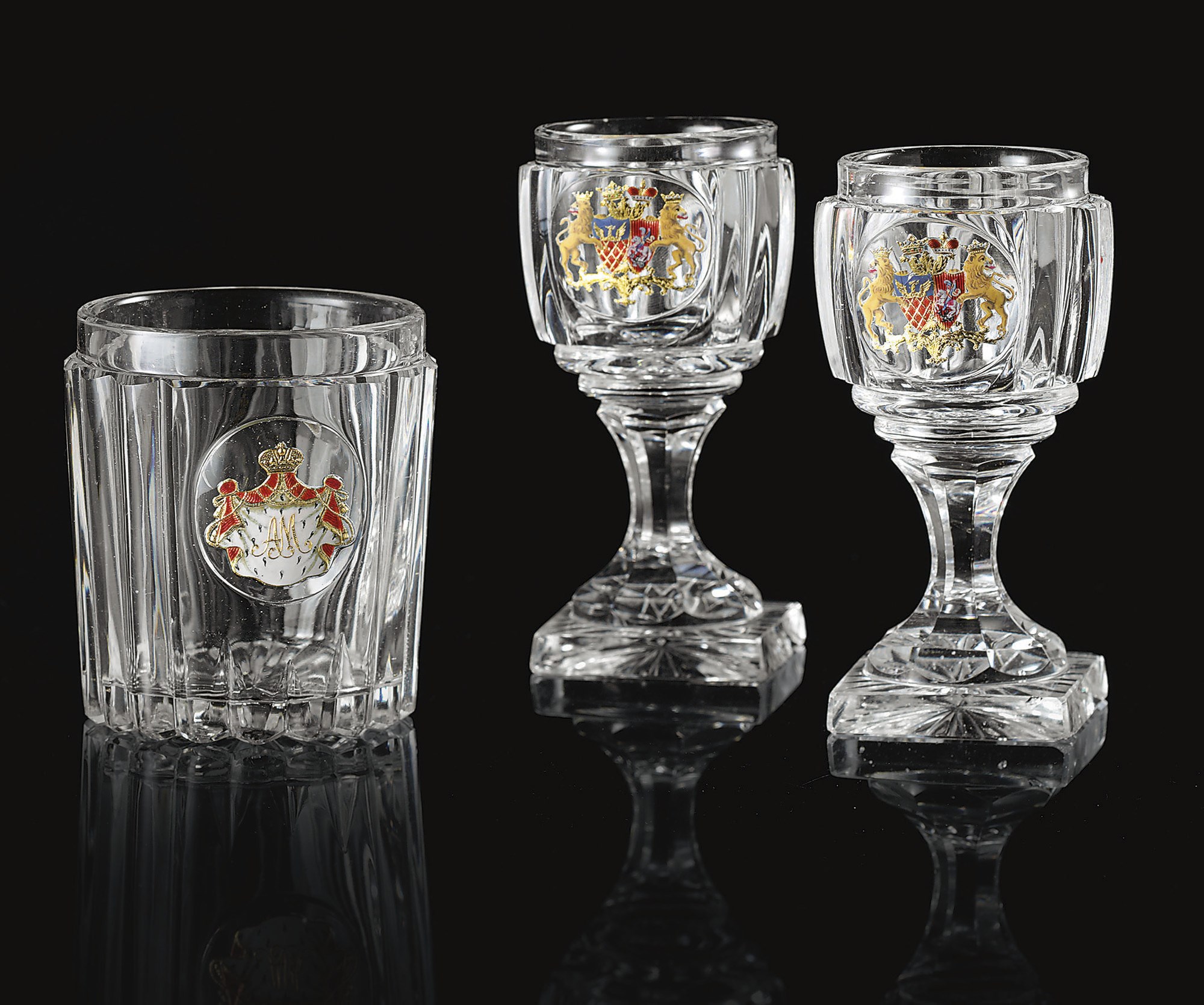 Three Glasses from Banquet Services