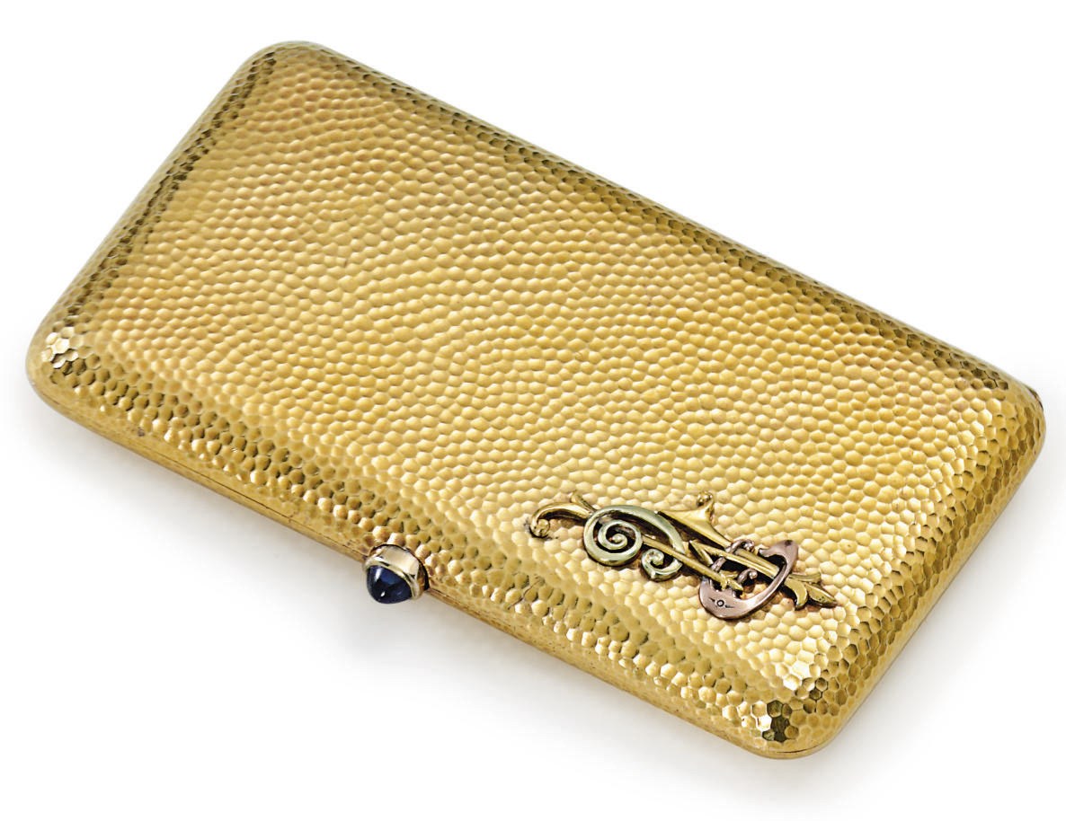 A Gold Cigarette Case