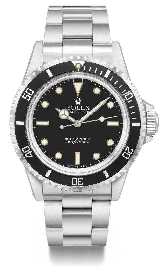 Rolex. A stainless steel automatic wristwatch with sweep centre seconds, bracelet and original guarantee