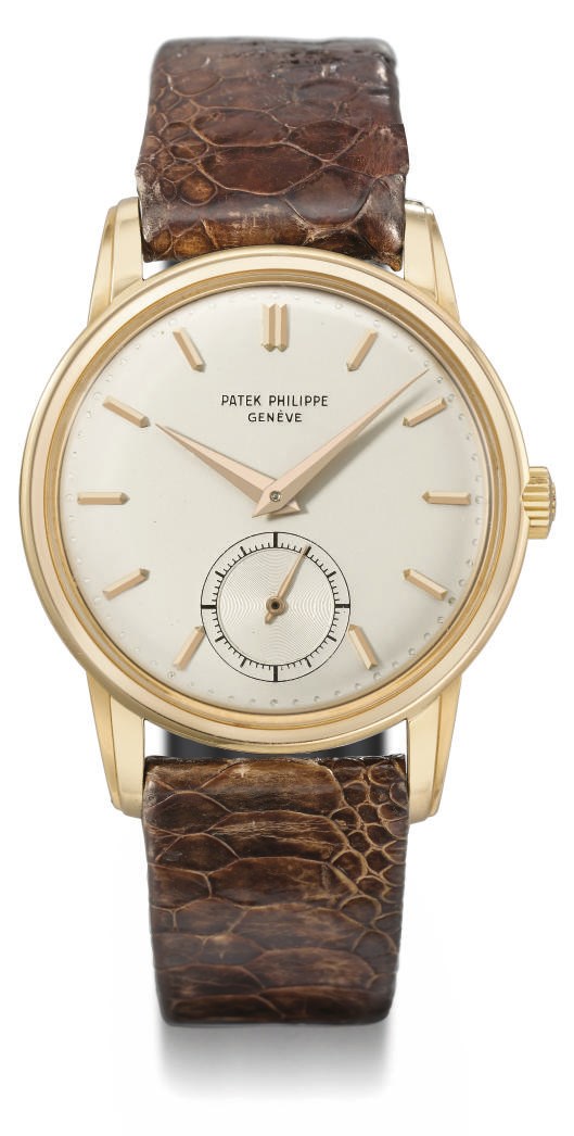 Patek Philippe. A fine 18K pink gold wristwatch