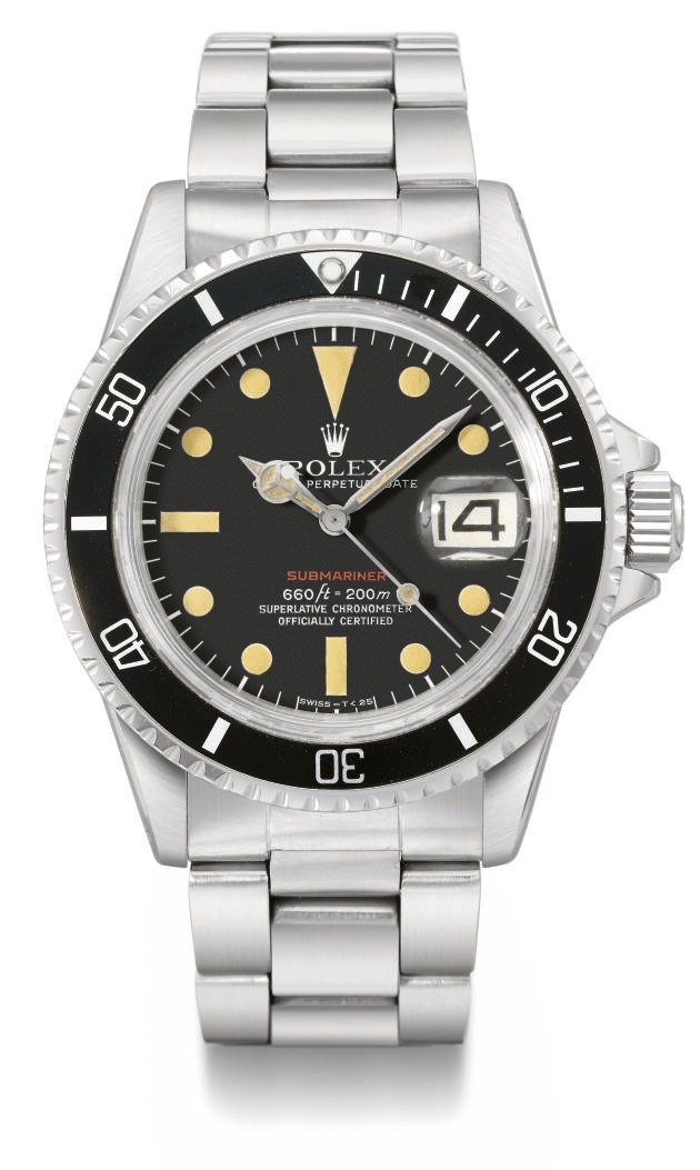 Rolex. A stainless steel automatic wristwatch with sweep centre seconds, date and bracelet