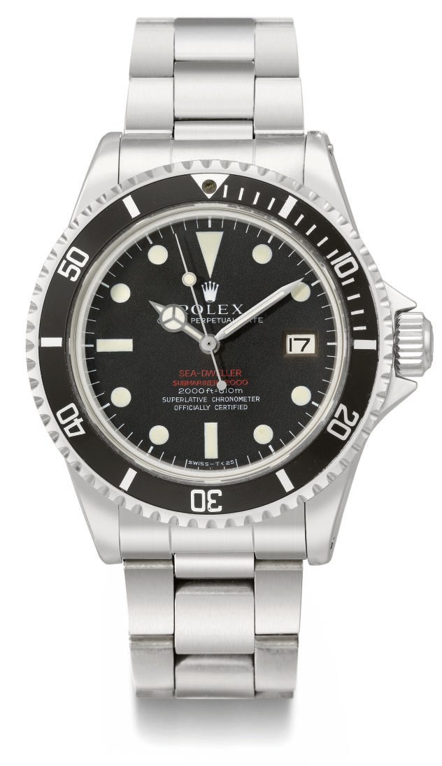Rolex. A fine stainless steel automatic wristwatch with sweep centre seconds, date and bracelet
