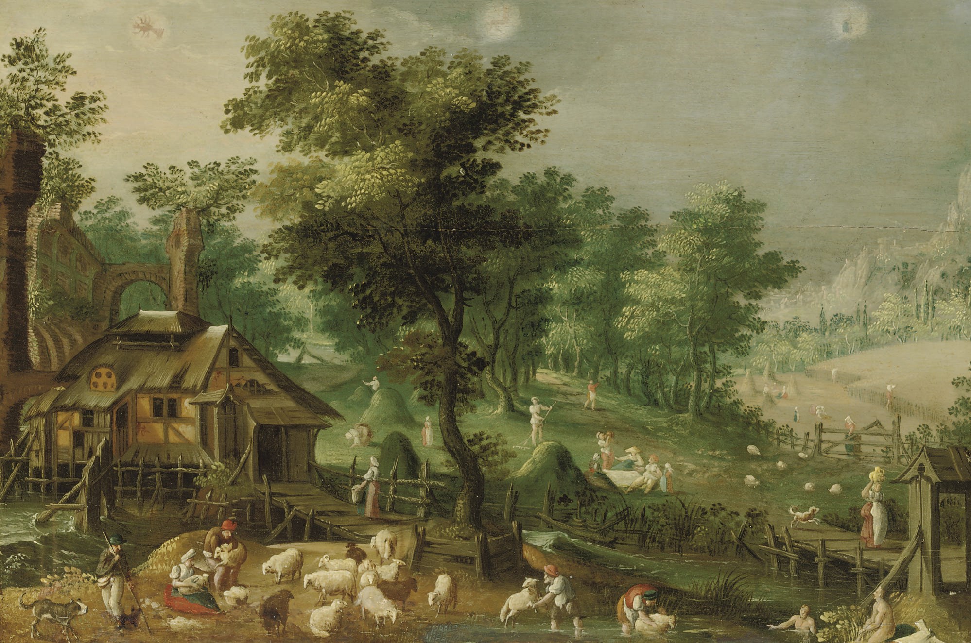 Attributed to Abel Grimmer (Antwerp c. 1570-before 1619)