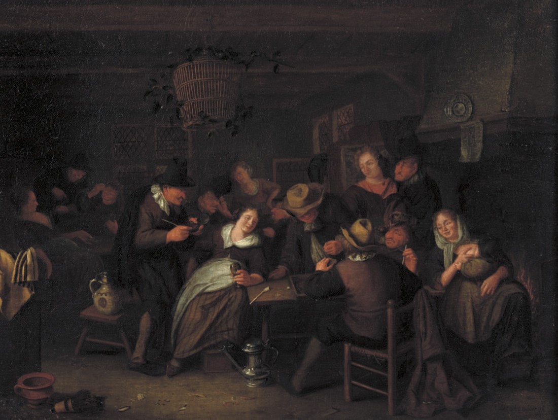 Attributed to Richard Brakenburgh (Haarlem 1650-1702)
