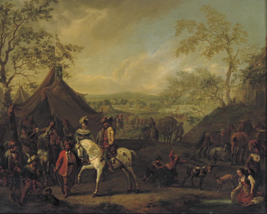 Attributed to Carel van Falens (Antwerp 1683-1733 Paris)