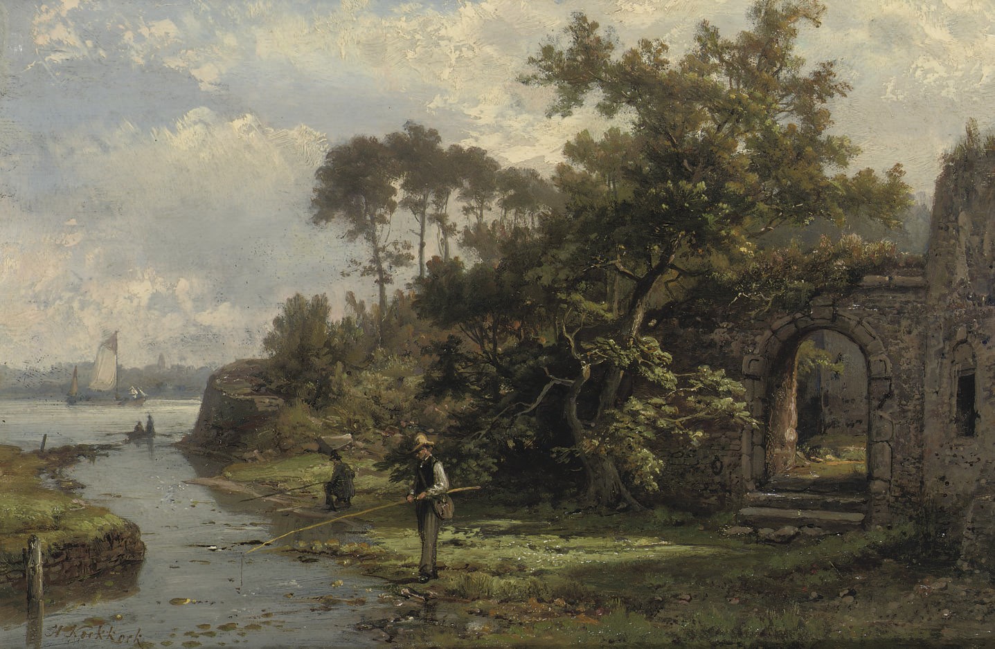 Hermanus Koekkoek Sen. (Middelburg 1815-1882 Haarlem)