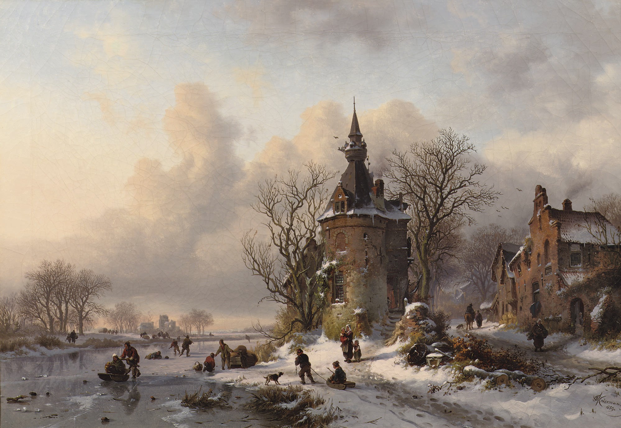 Frederik Marinus Kruseman (Haarlem 1816-1882 Sint-Gillis)