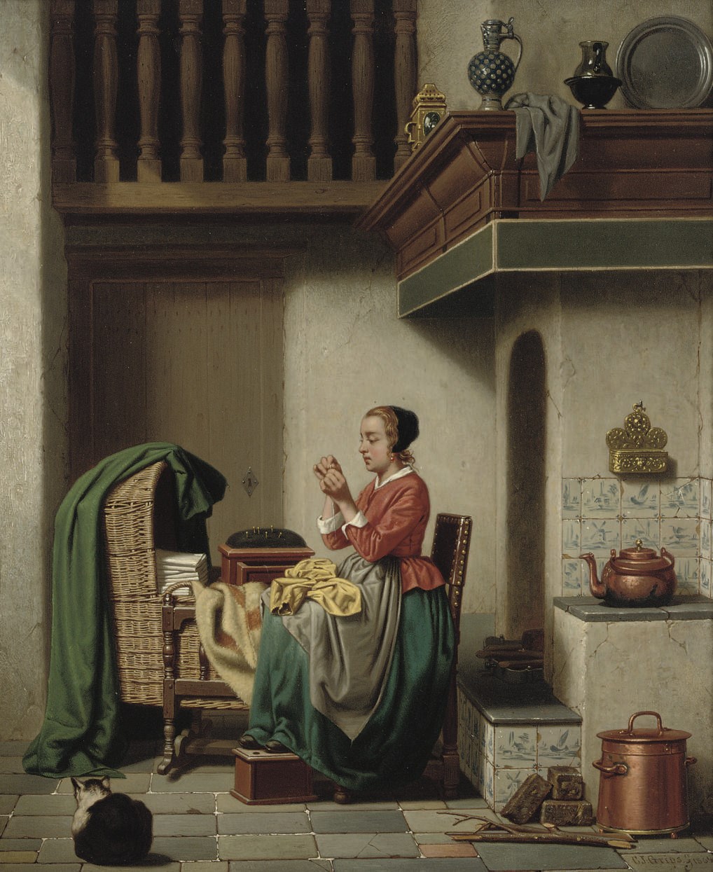 Carel Joseph Grips (Grave 1825-1920 Vught)