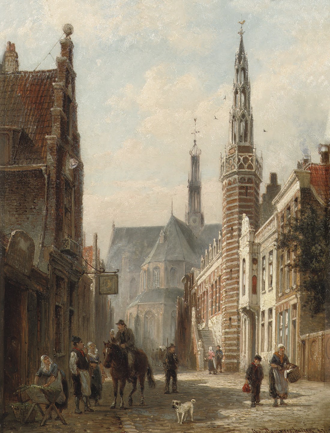 Cornelis Christiaan Dommelshuizen (Utrecht 1842-1928 The Hague)