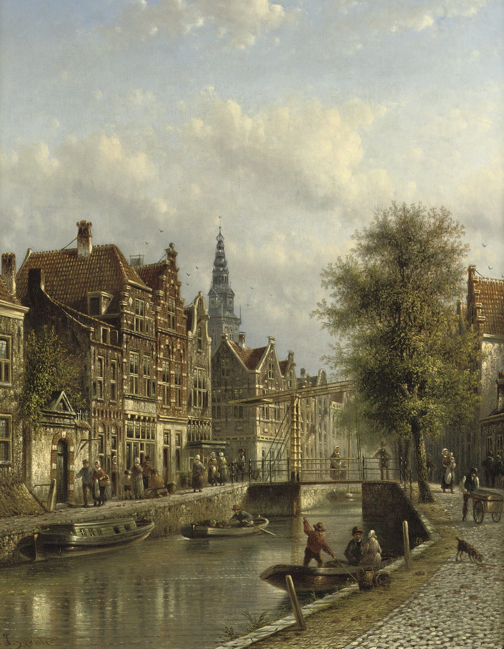 Johannes Franciscus Spohler (Rotterdam 1853-1923 Amsterdam)