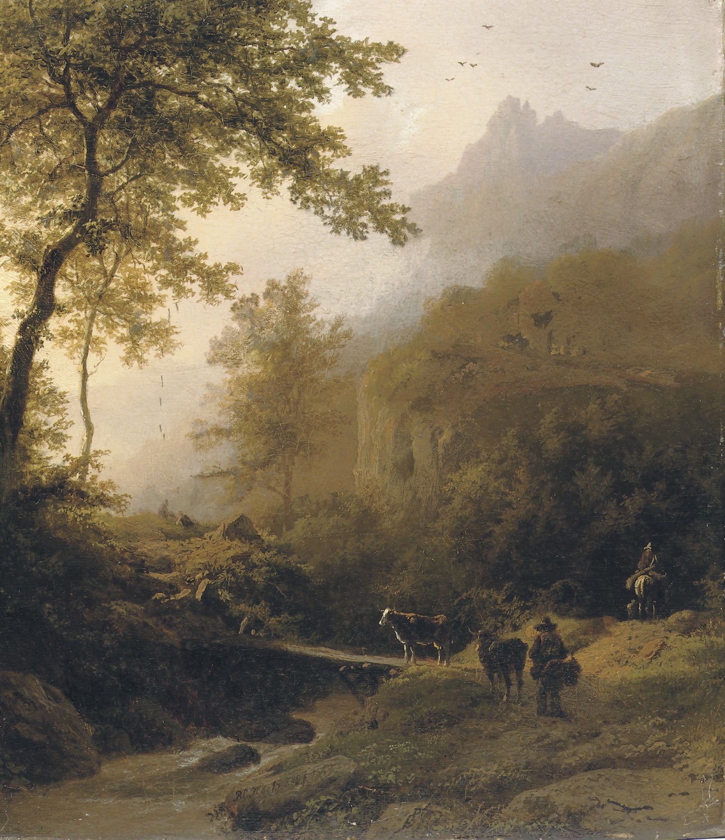 Barend Cornelis Koekkoek (Middelburg 1803-1862 Kleef)