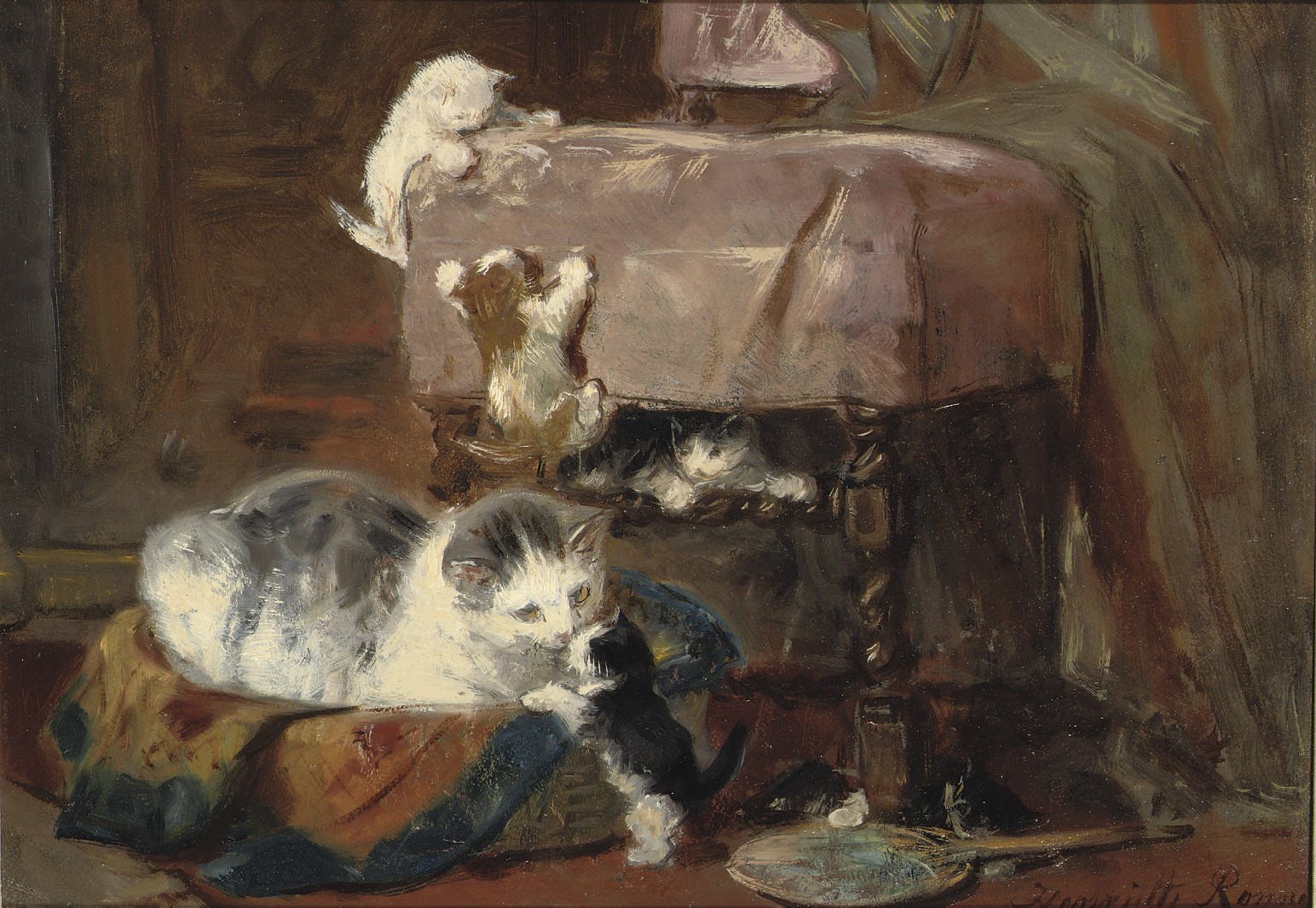 Henriette Ronner (Amsterdam 1821-1909 Elsene)