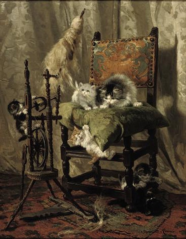 Henriette Ronner (Amsterdam 1821-1909 Elsene)