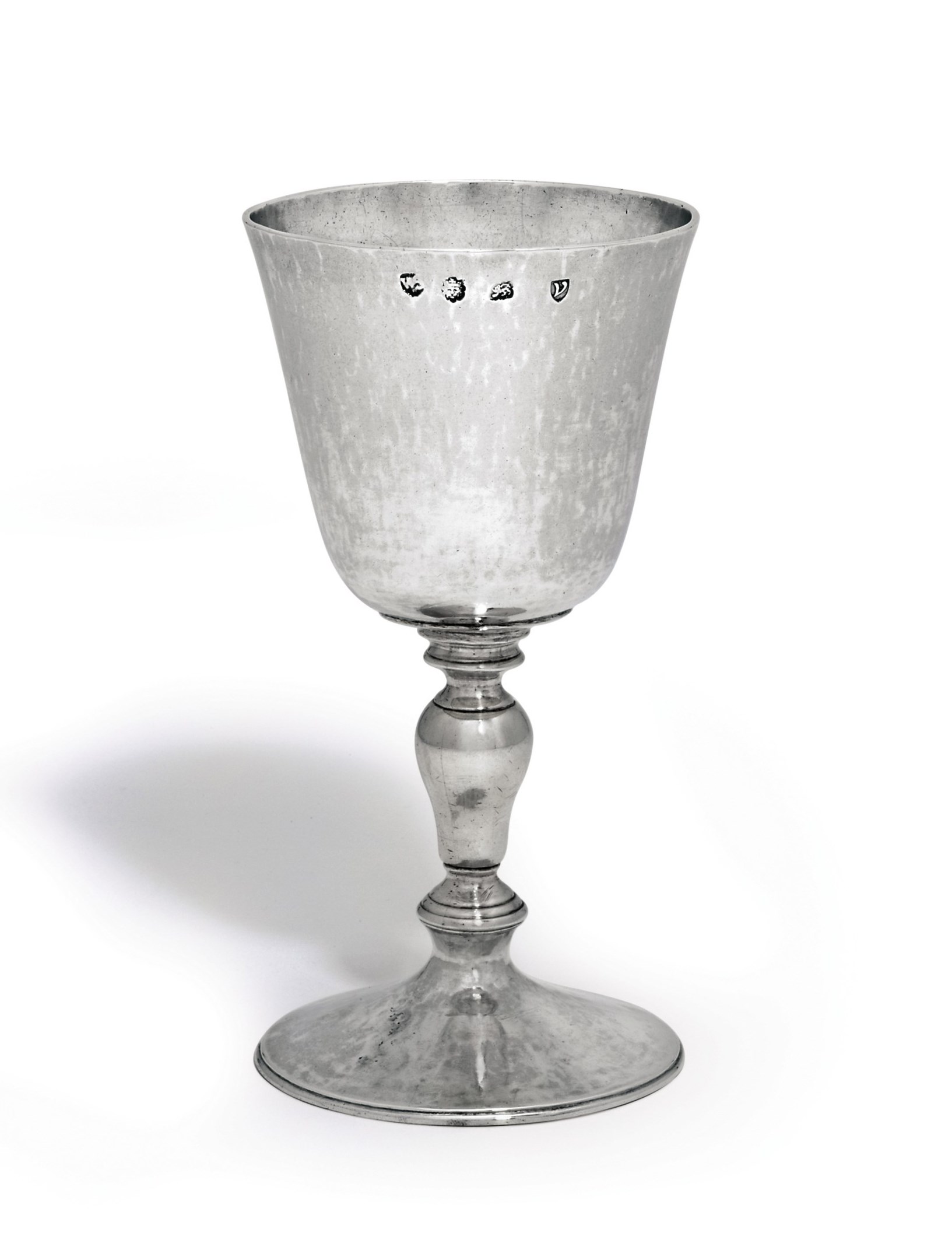 A CHARLES I SILVER WINE-CUP
