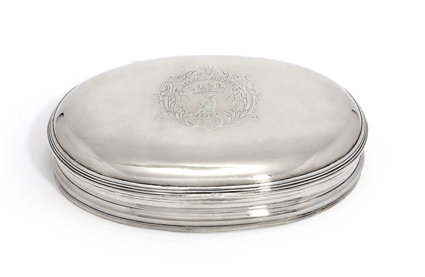 A GEORGE II SCOTTISH SILVER TABLE SNUFF-BOX