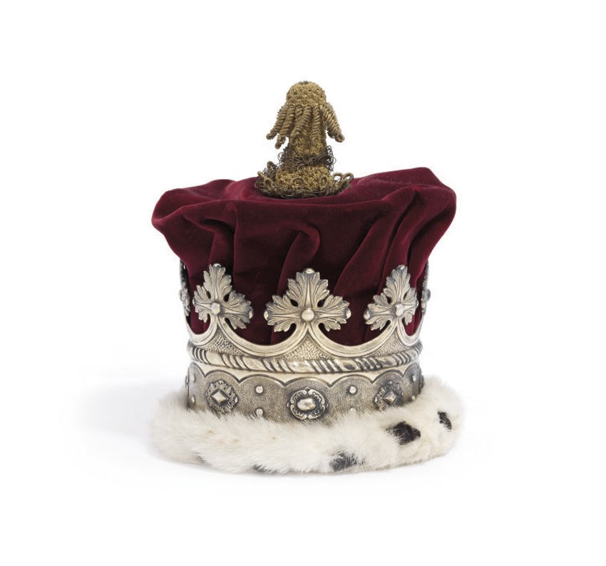 AN EDWARD VII SILVER-GILT DUCHESS' CORONET