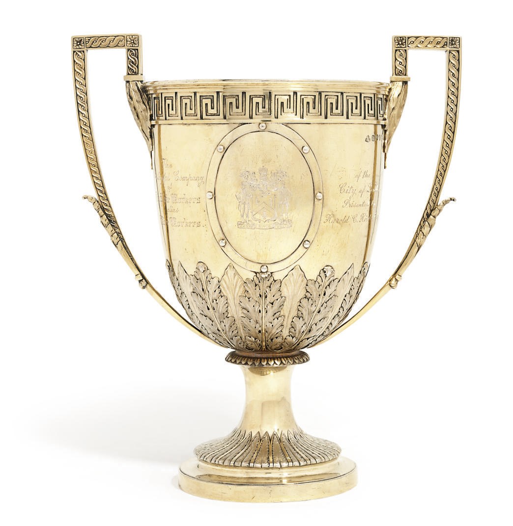 A VICTORIAN SILVER-GILT CUP