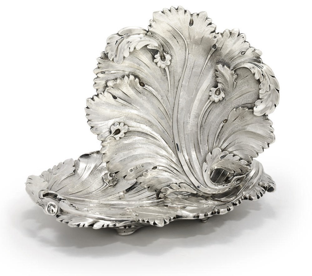 TWO GEORGE IV SILVER STRAWBERRY-DISHES