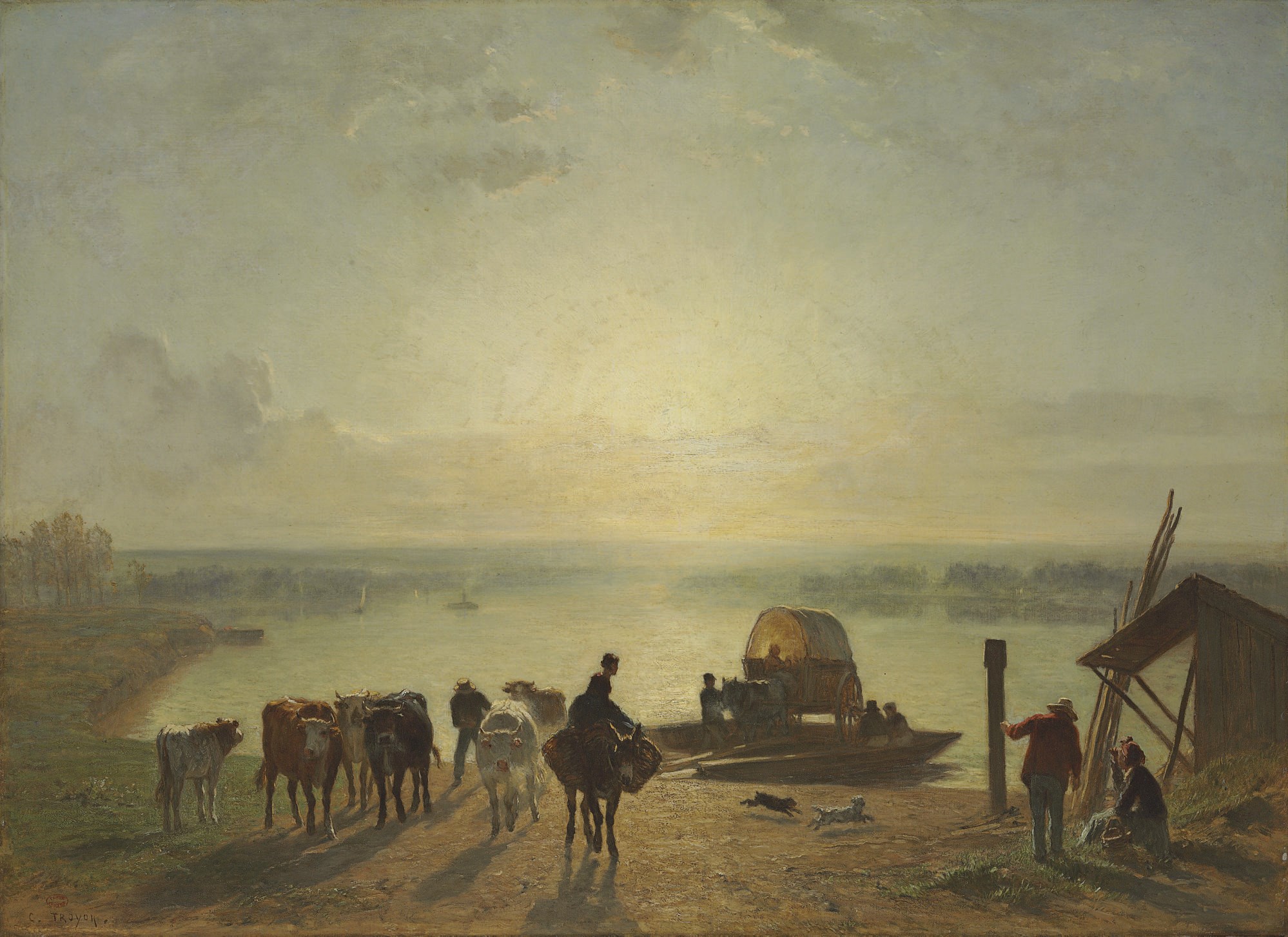 Constant Troyon (Sèvres 1810-1865 Paris)