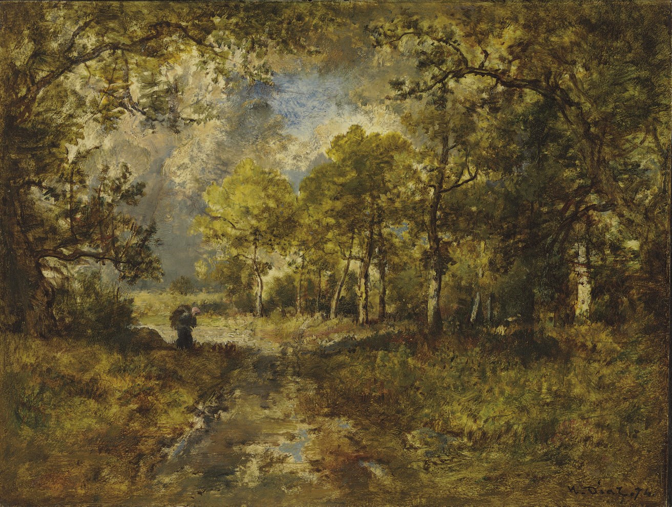 Narcisse Virgile Diaz de la Peña (Bordeaux 1807-1876 Menton)