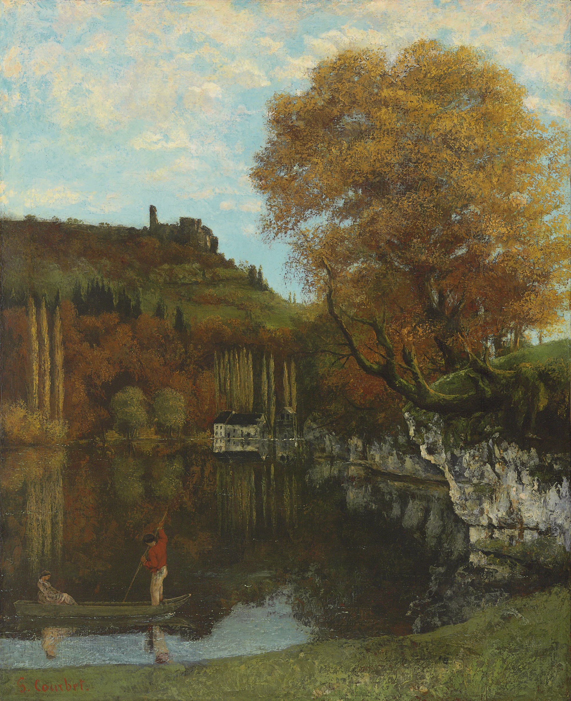 Gustave Courbet (Ornans 1819-1877 La Tour-de-Peilz)