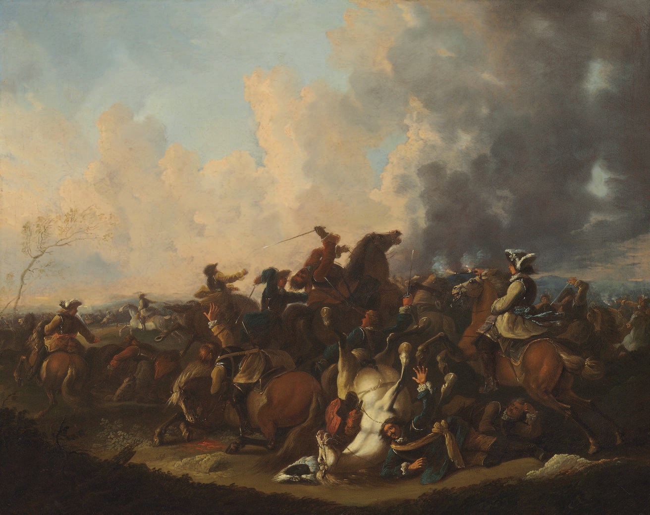 Circle of Francesco Casanova (London 1727-1803 Brühl)