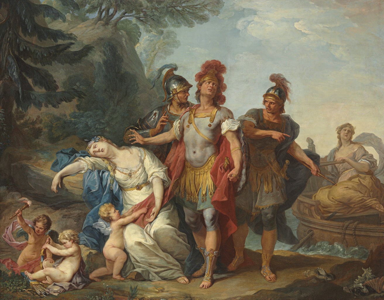 Circle of Carle Vanloo (Nice 1705-1765 Paris)