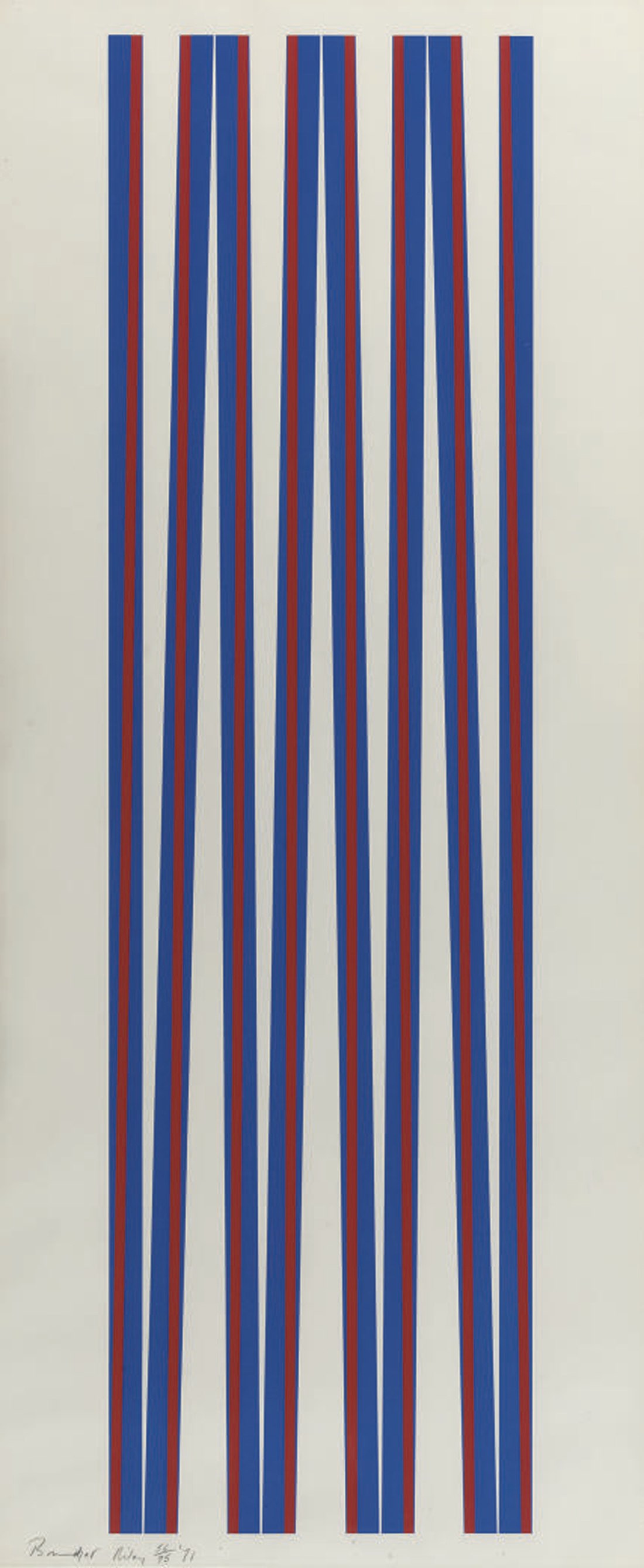 Bridget Riley (BRITISH, B. 1931)