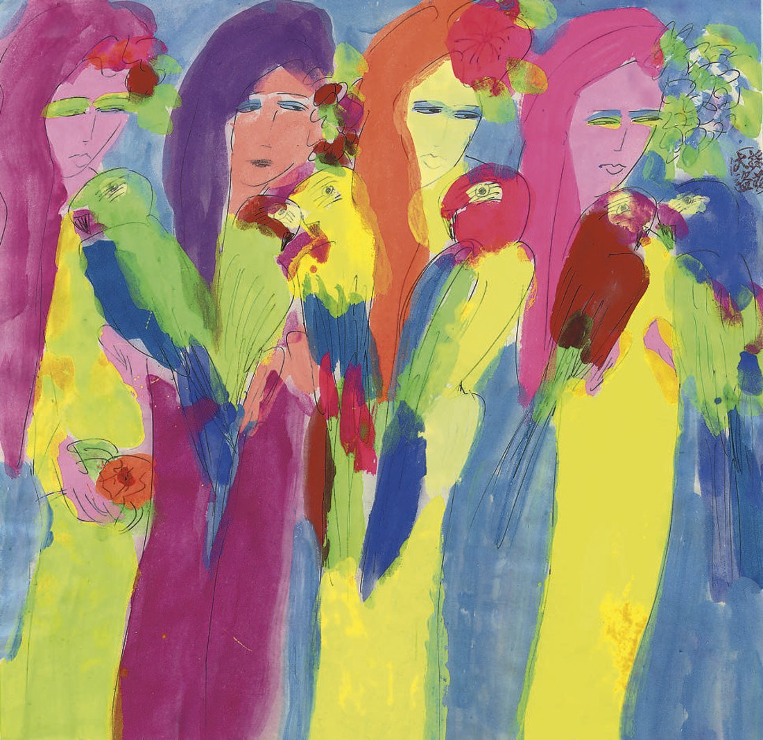 Walasse Ting (CHINESE, B. 1929)