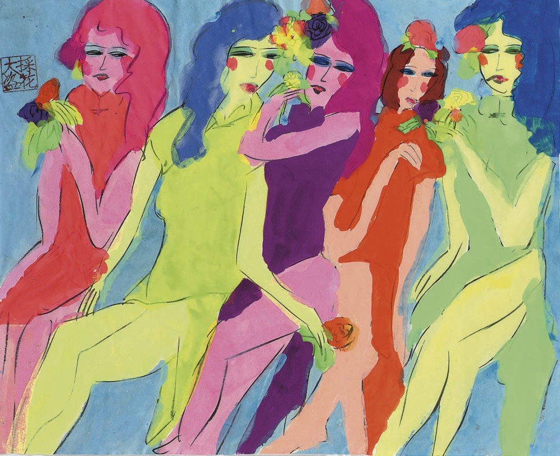 Walasse Ting (CHINESE, B. 1929)