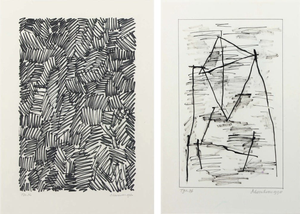 Jan Schoonhoven (DUTCH, 1914-1994)