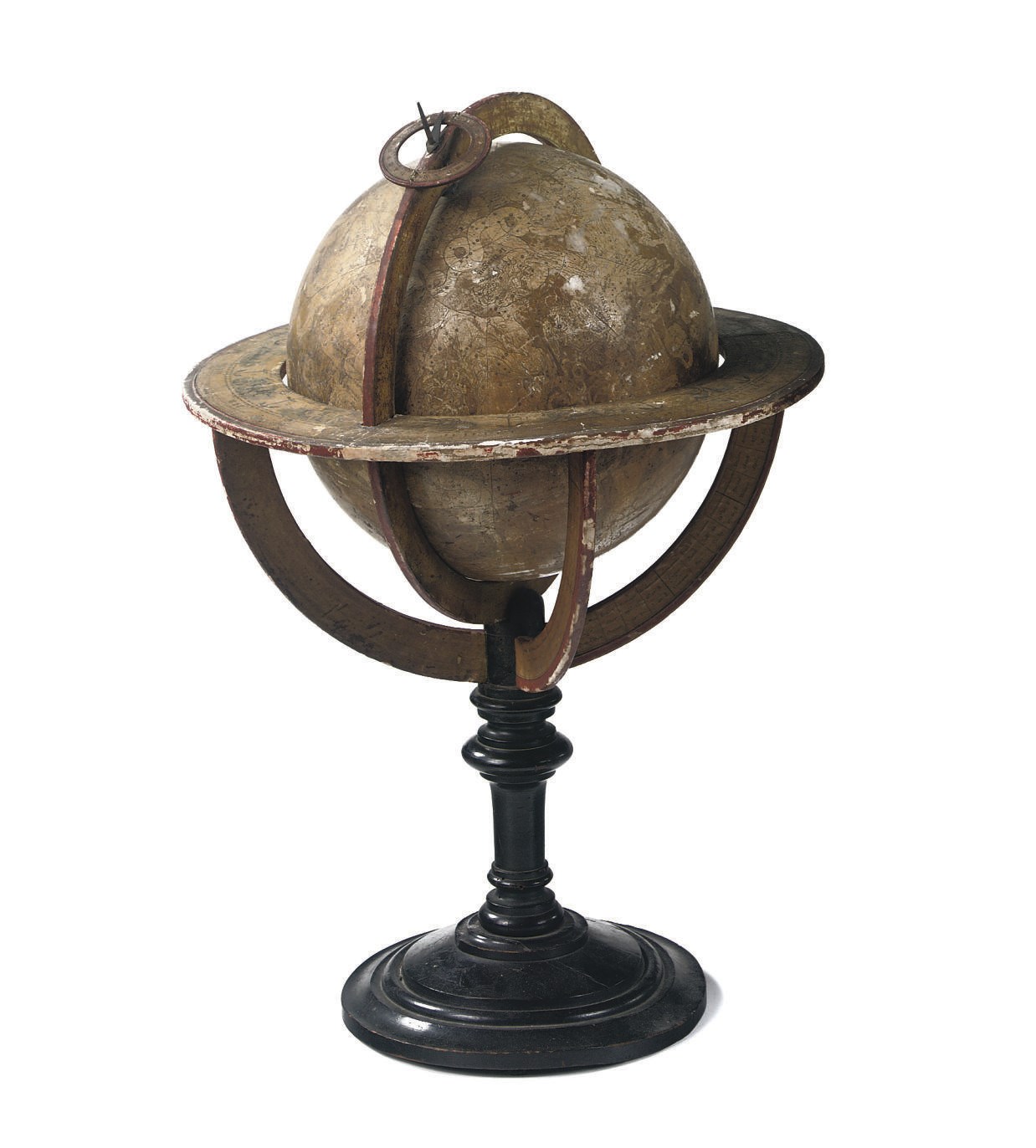 A FRENCH 24-CM. CELESTIAL TABLE GLOBE